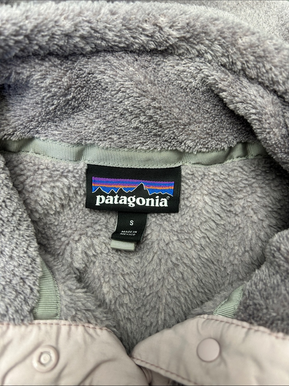 Patagonia Women's Re-Tool Snap T Lavender Pullover Gorpcore - Picture 7 of 11